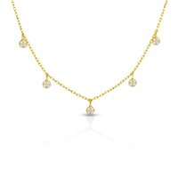 Collier Femme in Or Zircone C5V2B0